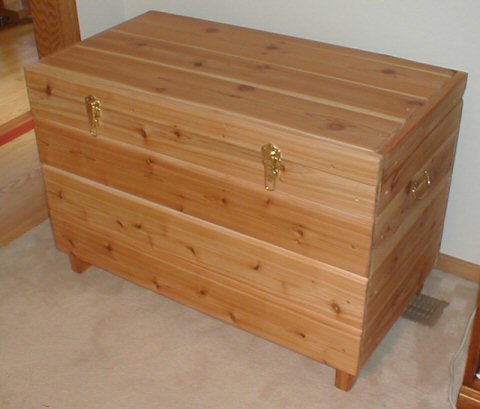 Prevent an infestation by storing clothes and linens in a cedar chest. 
